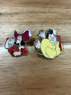 Disney Villains pins